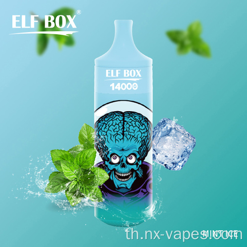 กล่องเอลฟ์ RGB 14000 พัฟใช้แล้ว